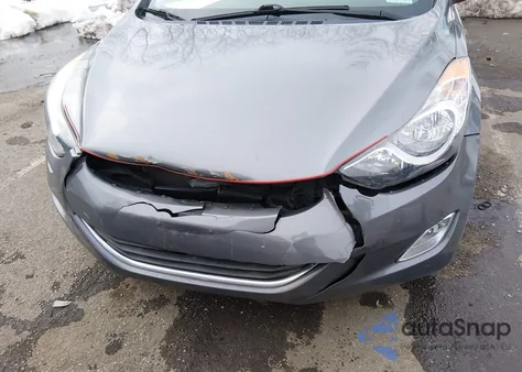 2013 Hyundai Elantra Gls из США, поврежденный, VIN 5NPDH4AE6DH421399